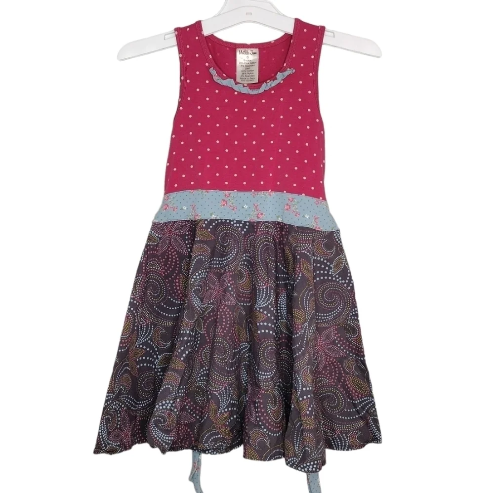 Matilda Jane Babydoll Cottagecore Casual Dress Size 6